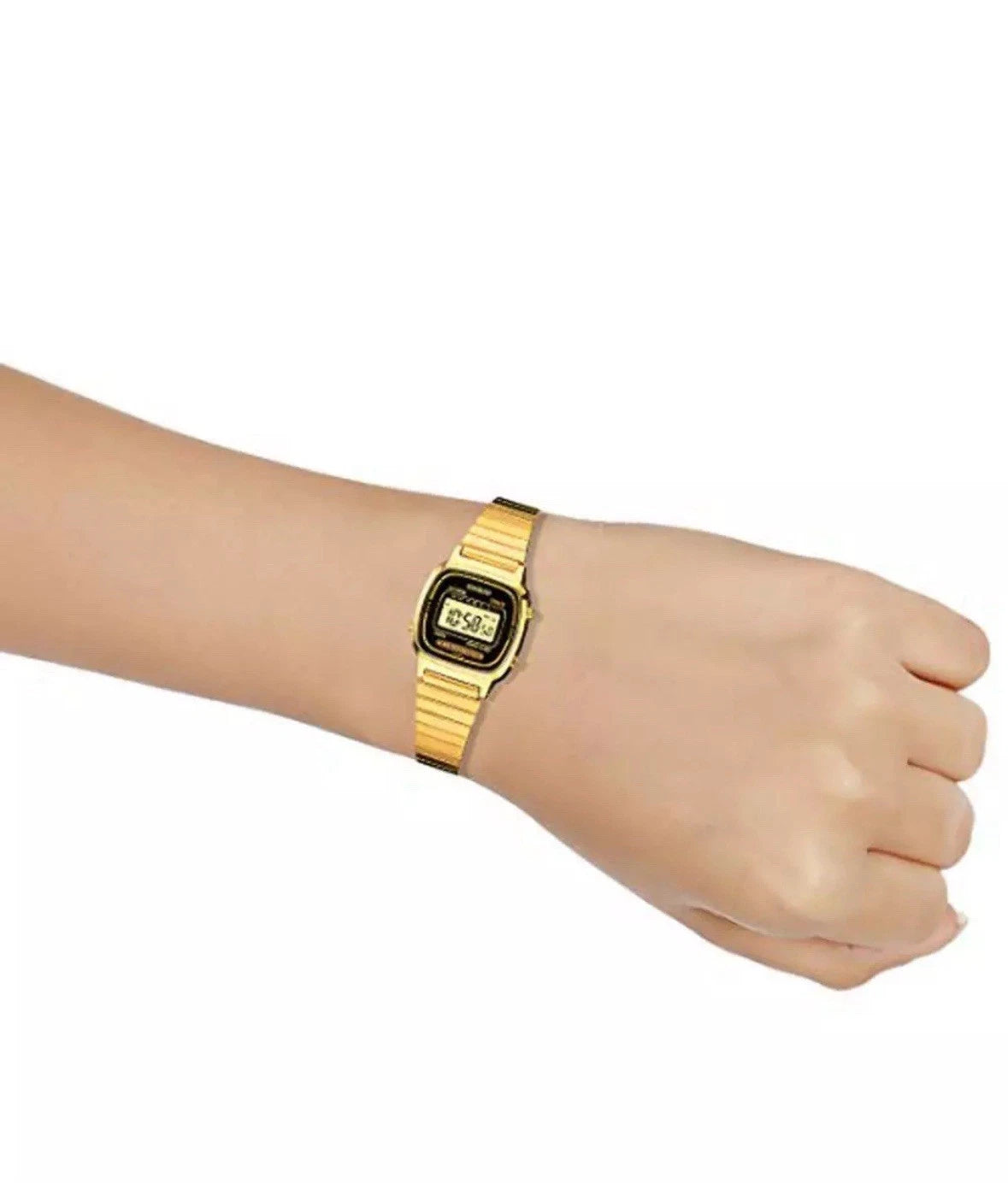 CASIO VINTAGE Classic Ladies LA670WGA-1D GOLD DIGITAL WATCH - Casio Classics