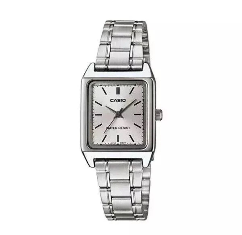 Casio Ladies LTP-V007D-7E Women Vintage Watch Analogue Silver Watch - Casio Classics